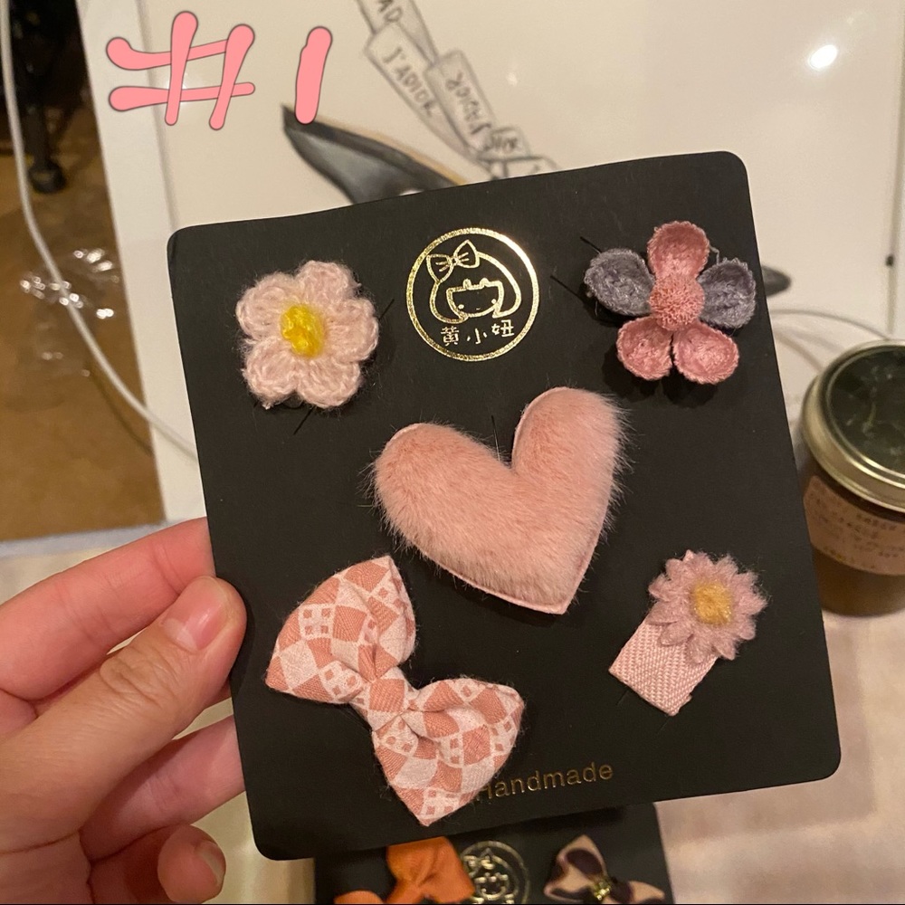 Baby girl hair clips